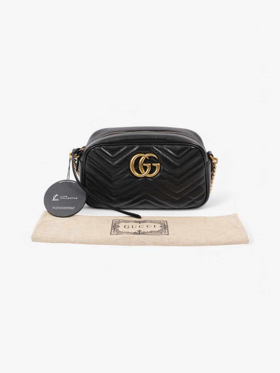 Gucci GG Marmont Black Matelasse Leather Small Image 8