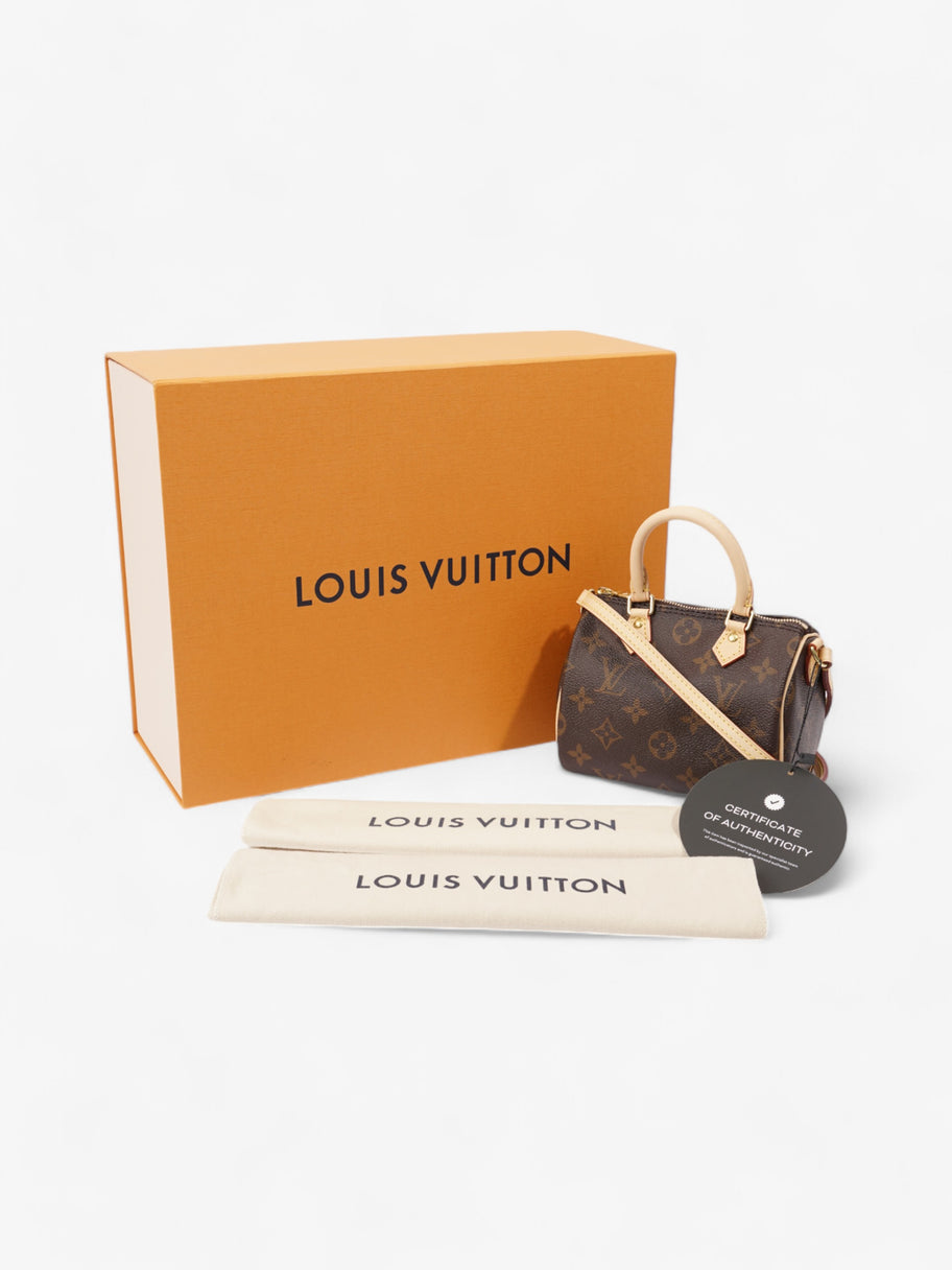 Louis Vuitton Speedy Monogram Coated Canvas Nano Image 9