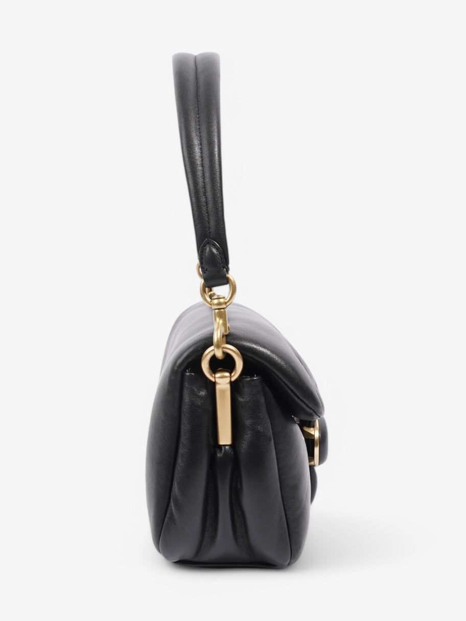 Coach Pillow Tabby Black Leather 26 Image 5