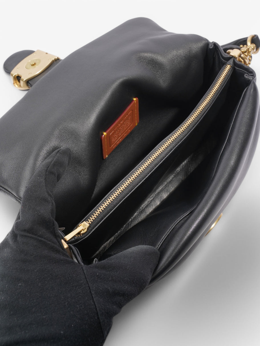 Coach Pillow Tabby Black Leather 26 Image 7