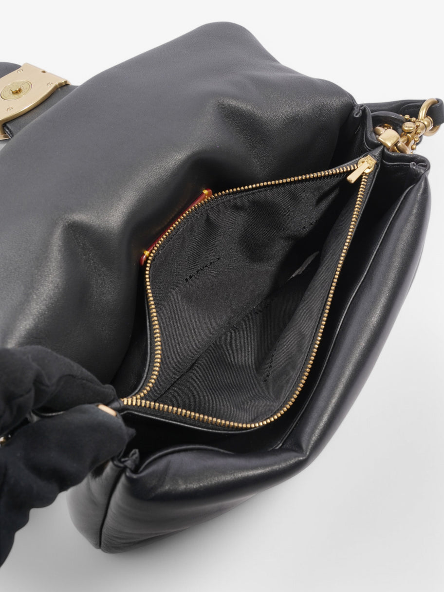 Coach Pillow Tabby Black Leather 26 Image 8