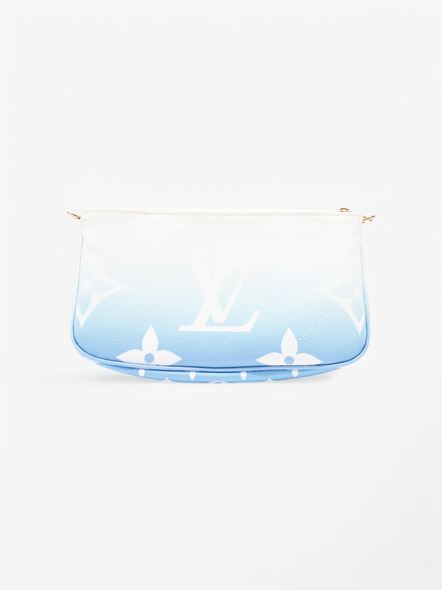 Louis Vuitton By The Pool Multi Pochette Accessoires White  / Blue Coated Canvas Image 5