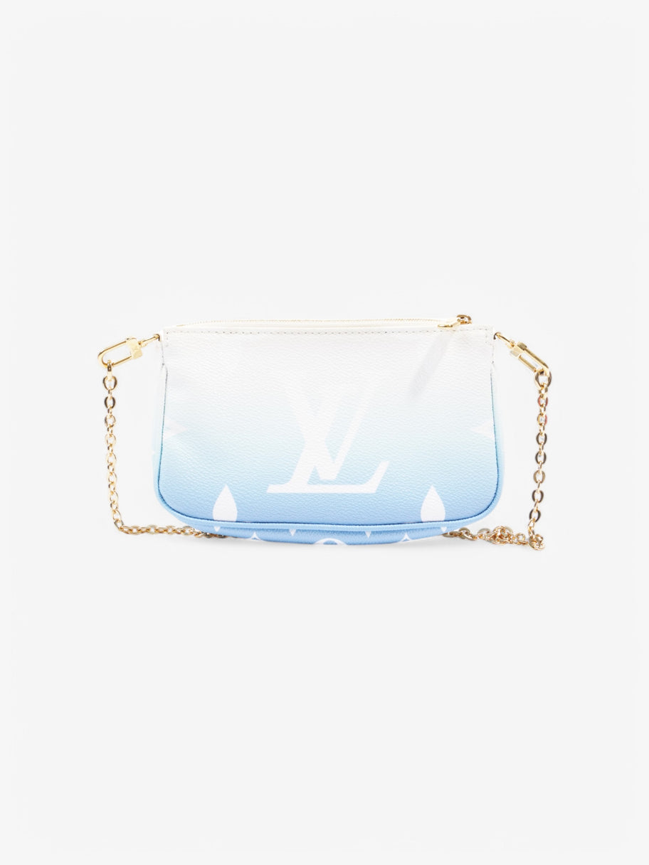 Louis Vuitton By The Pool Multi Pochette Accessoires White  / Blue Coated Canvas Image 6