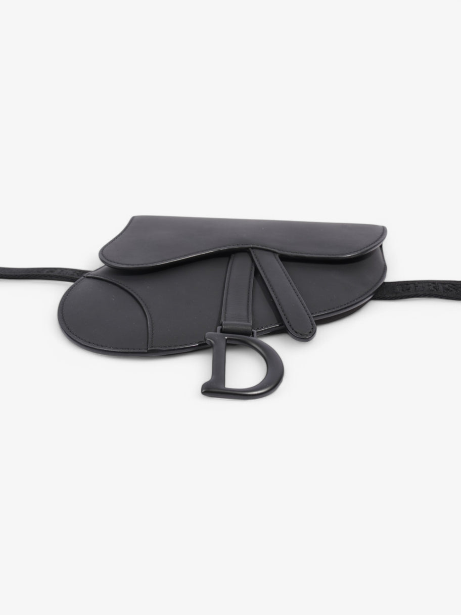 Christian Dior Saddle Belt Bag Black Leather Image 6