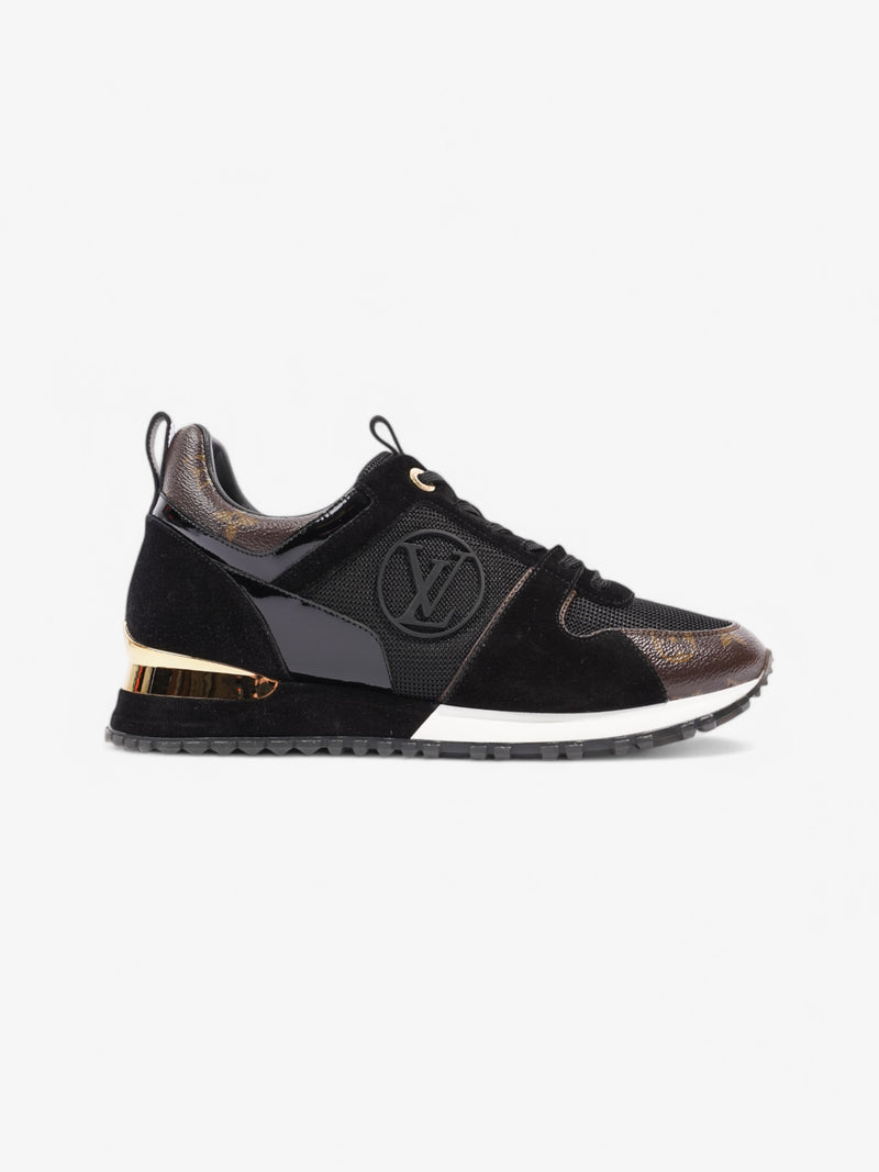  Louis Vuitton Run Away Black / Monogram Mesh EU 39 UK 6