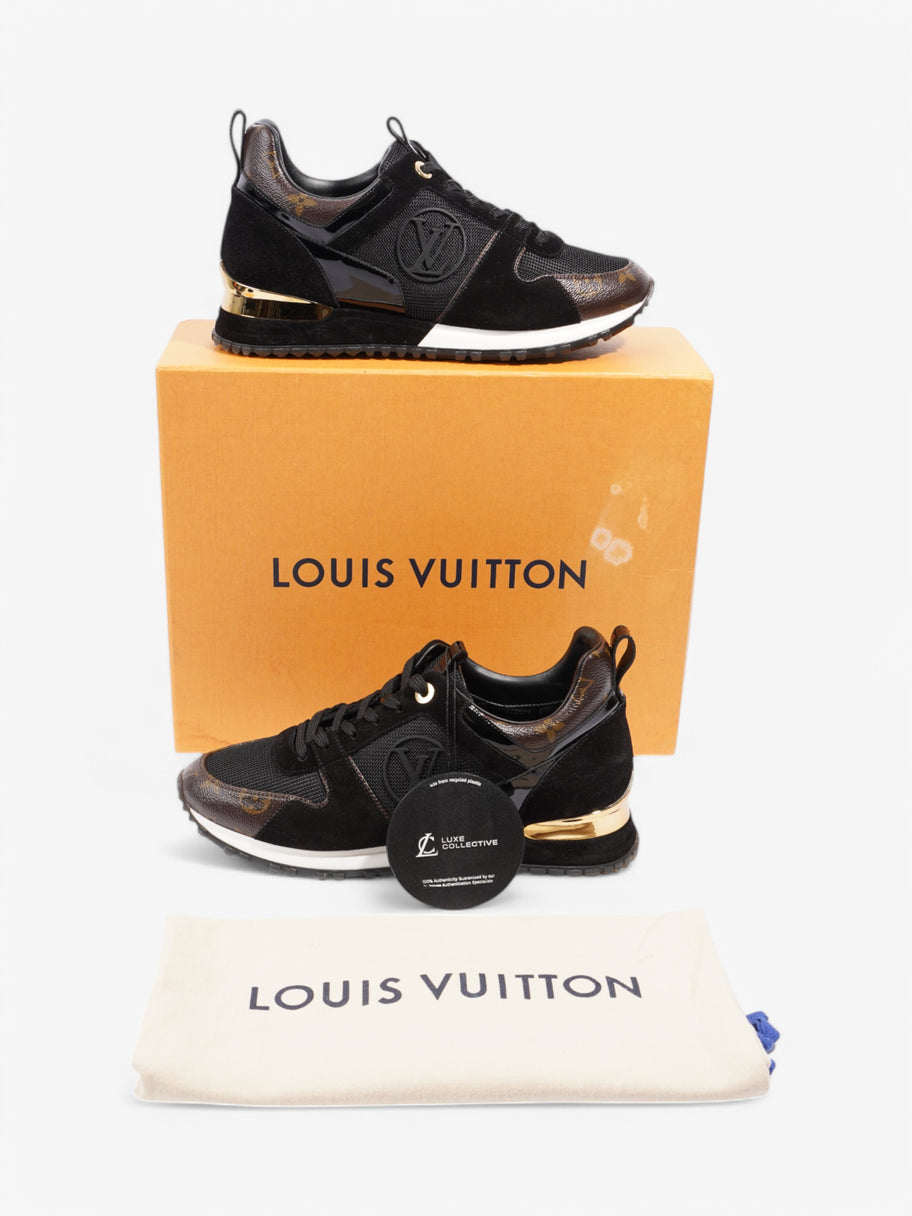 Louis Vuitton Run Away Black / Monogram Mesh EU 39 UK 6 Image 10