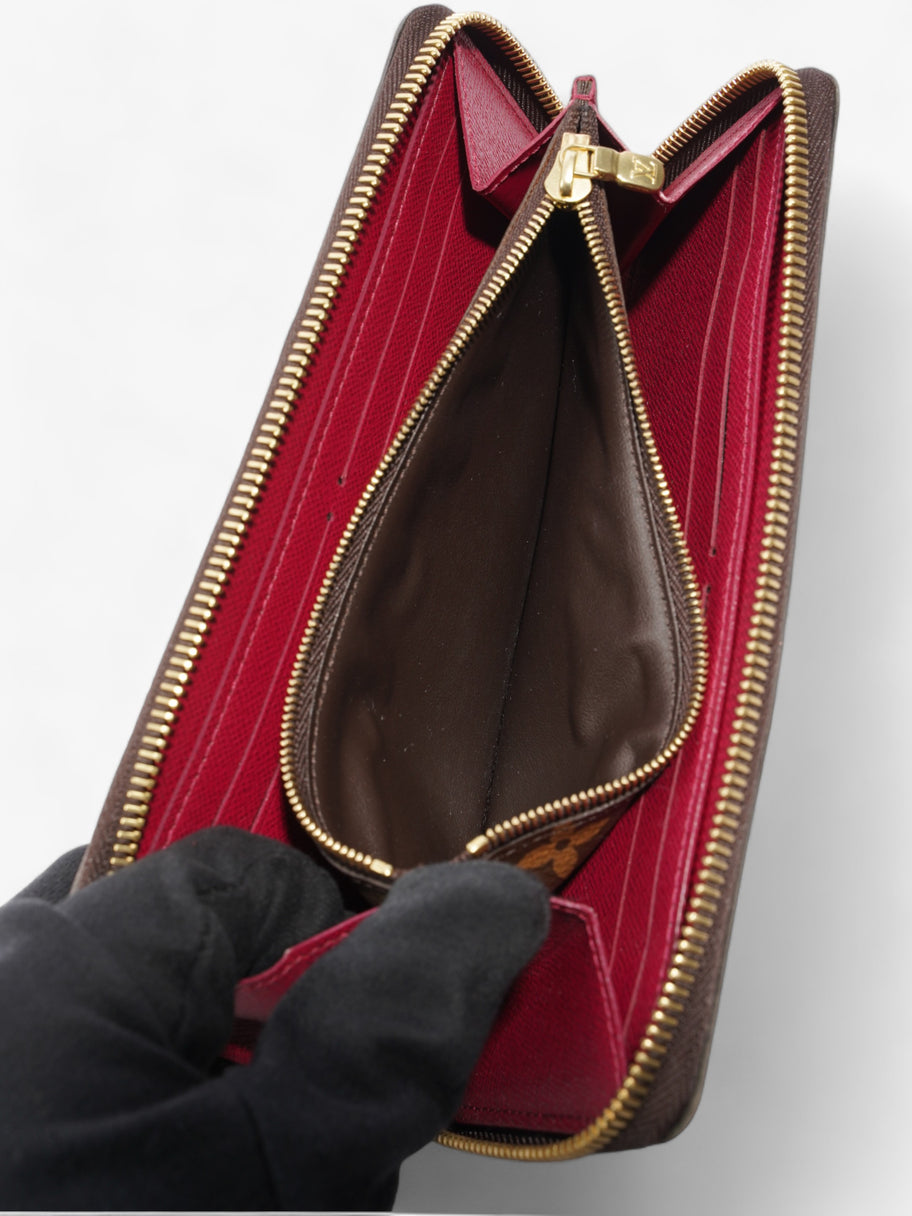 Louis Vuitton Clemence Wallet Monogram Coated Canvas Image 6