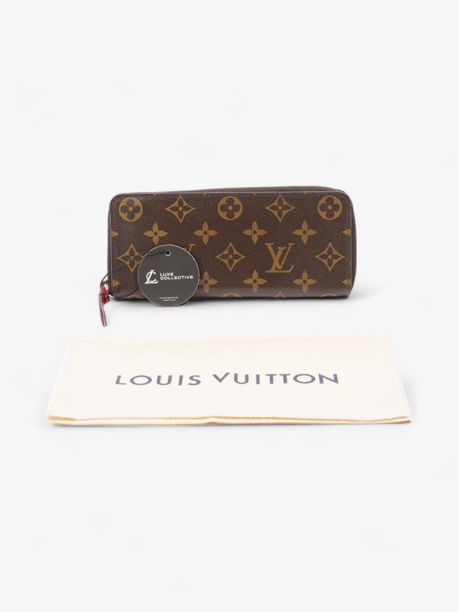 Louis Vuitton Clemence Wallet Monogram Coated Canvas Image 7