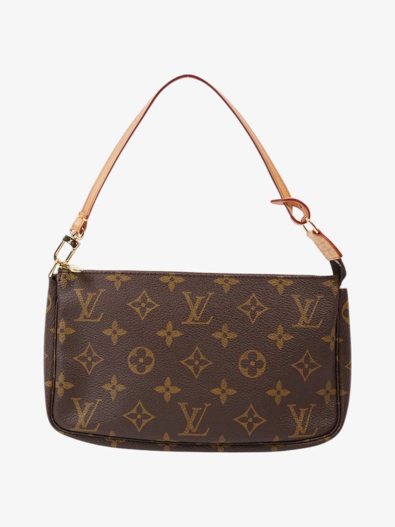  Louis Vuitton Pochette Accessoires Monogram Coated Canvas
